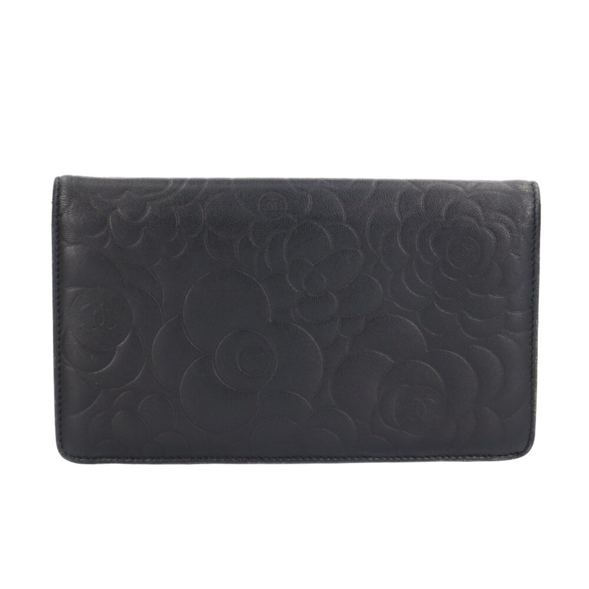 Chanel Camellia Coco Mark-portemonnee met twee vouwen 10
