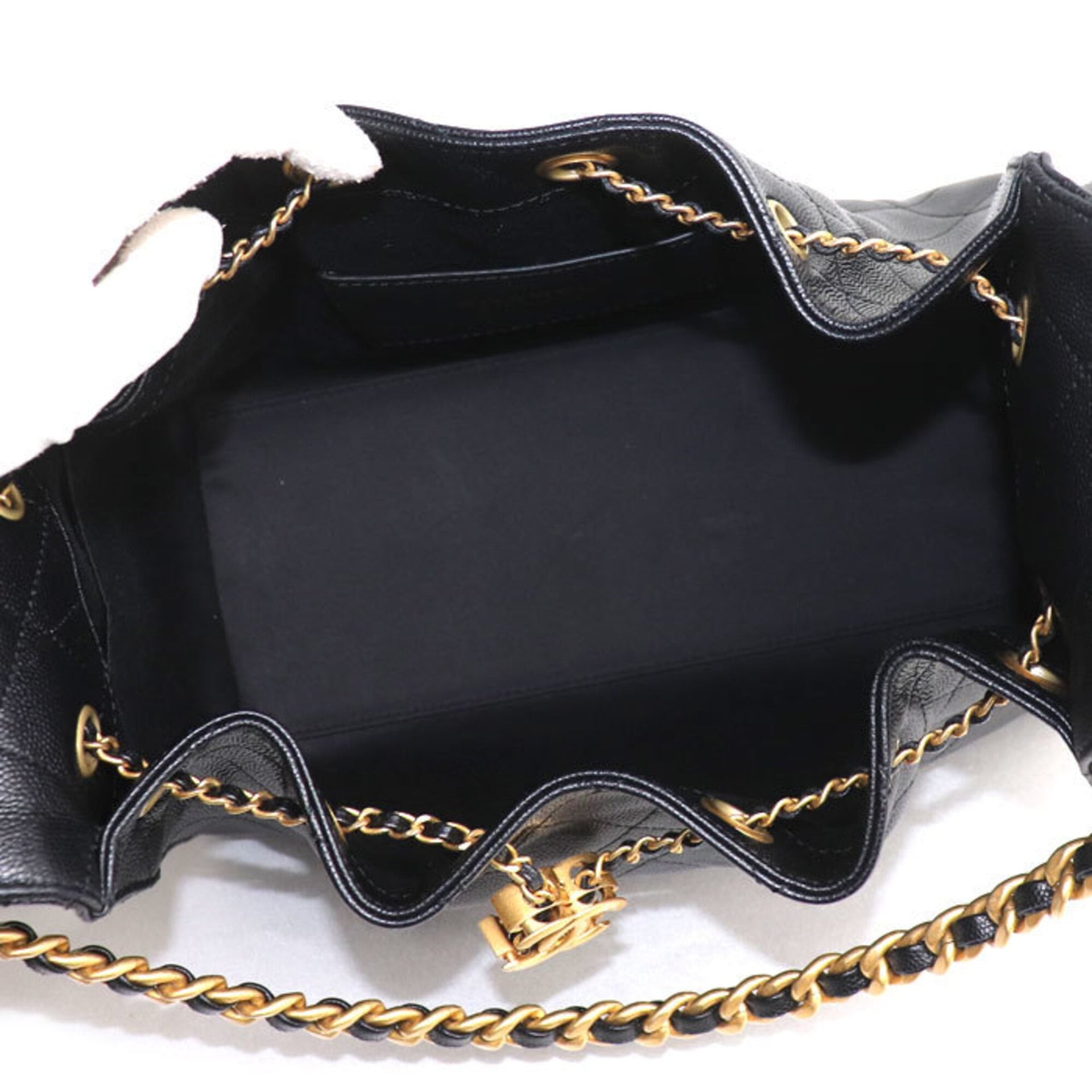 CHANEL 25 Small Caviar Skin Shoulder Bag 13