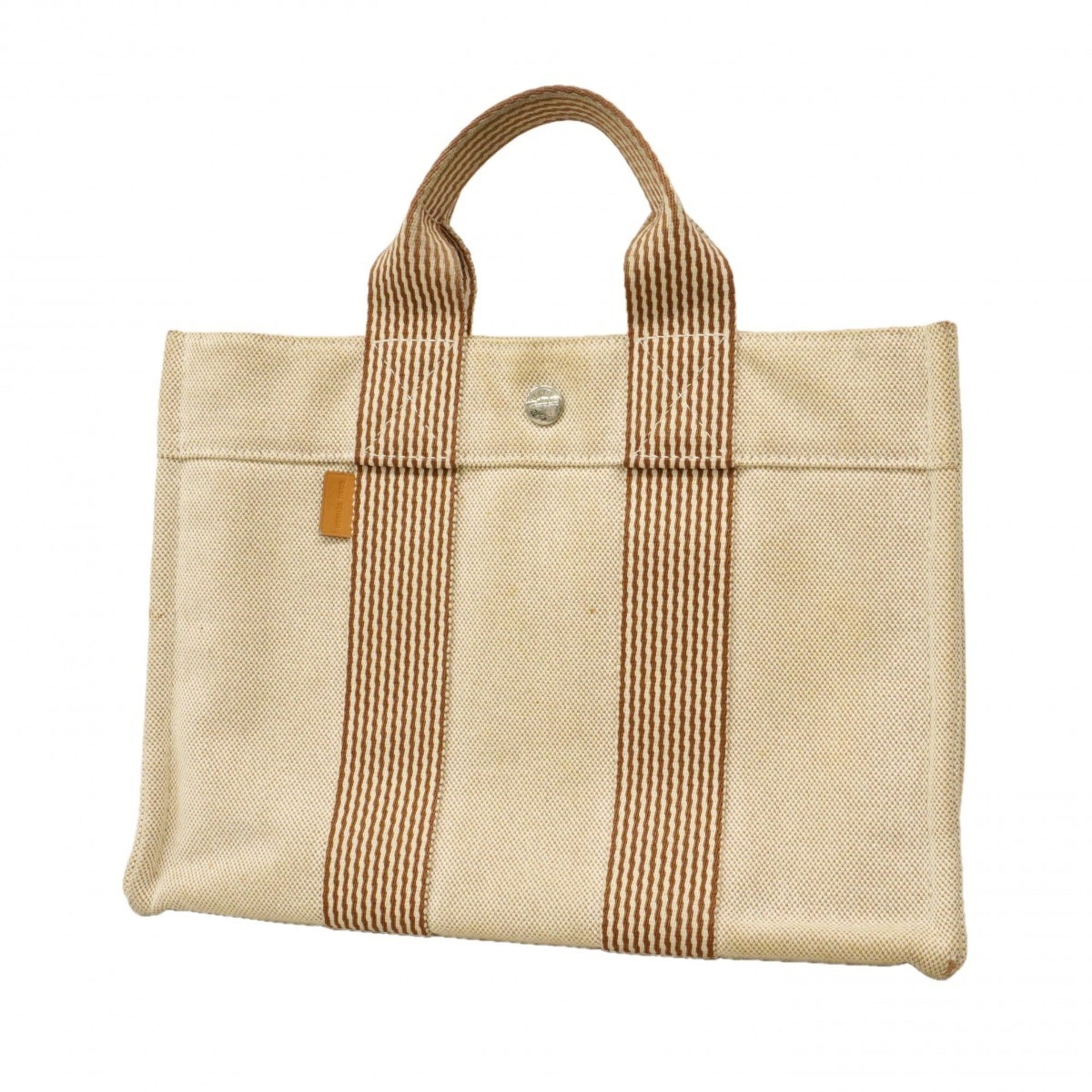 Hermès Fourre-Tout-canvas handtas, nieuw 1
