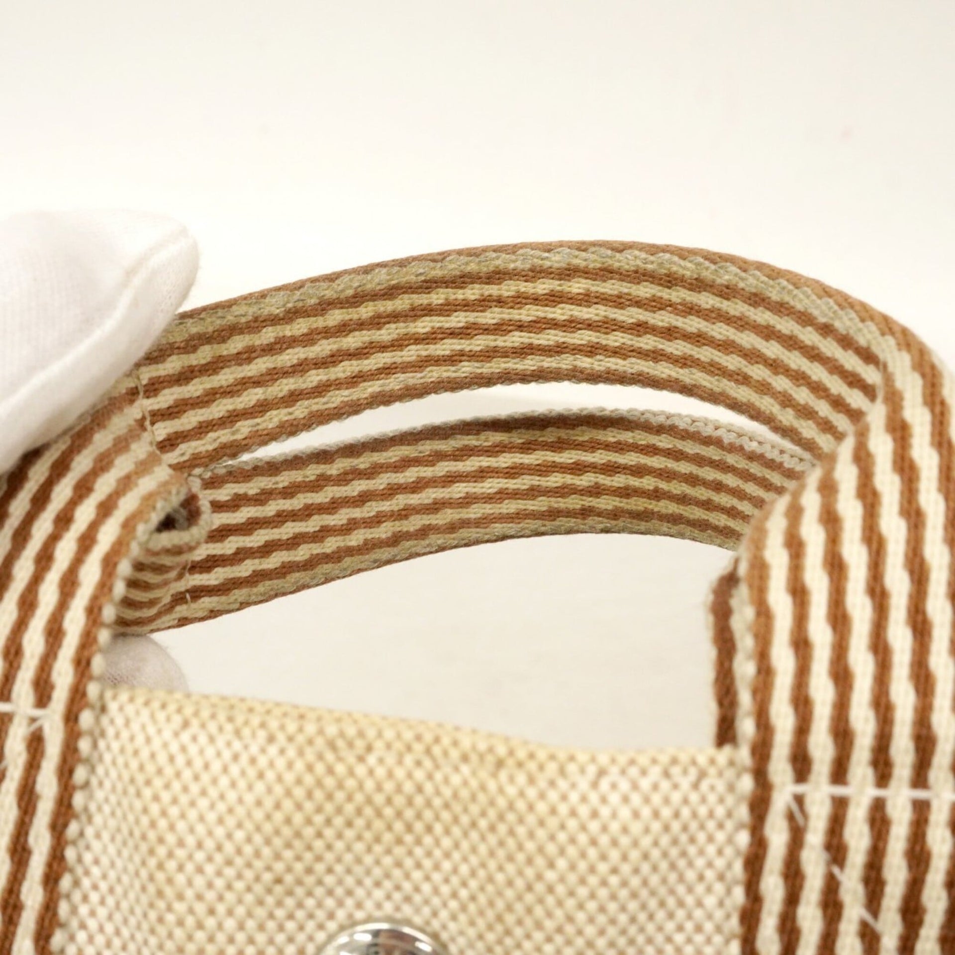 Hermès Fourre-Tout-canvas handtas, nieuw 17