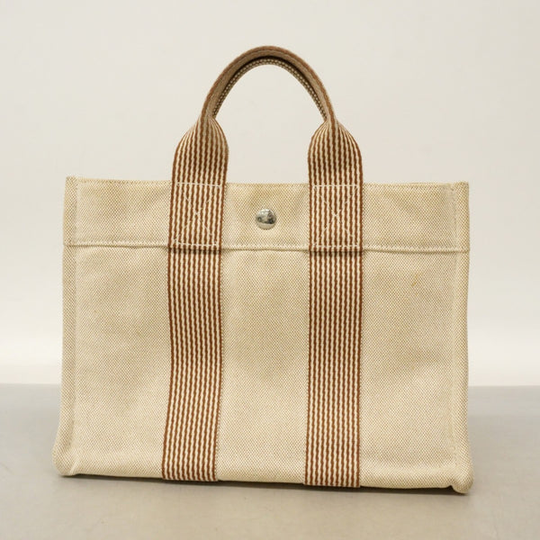 Hermès Fourre-Tout-canvas handtas, nieuw 19