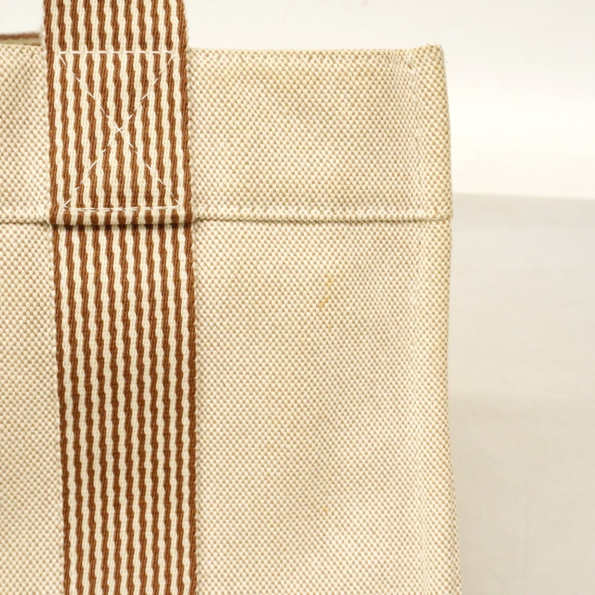 Hermès Fourre-Tout-canvas handtas, nieuw 24