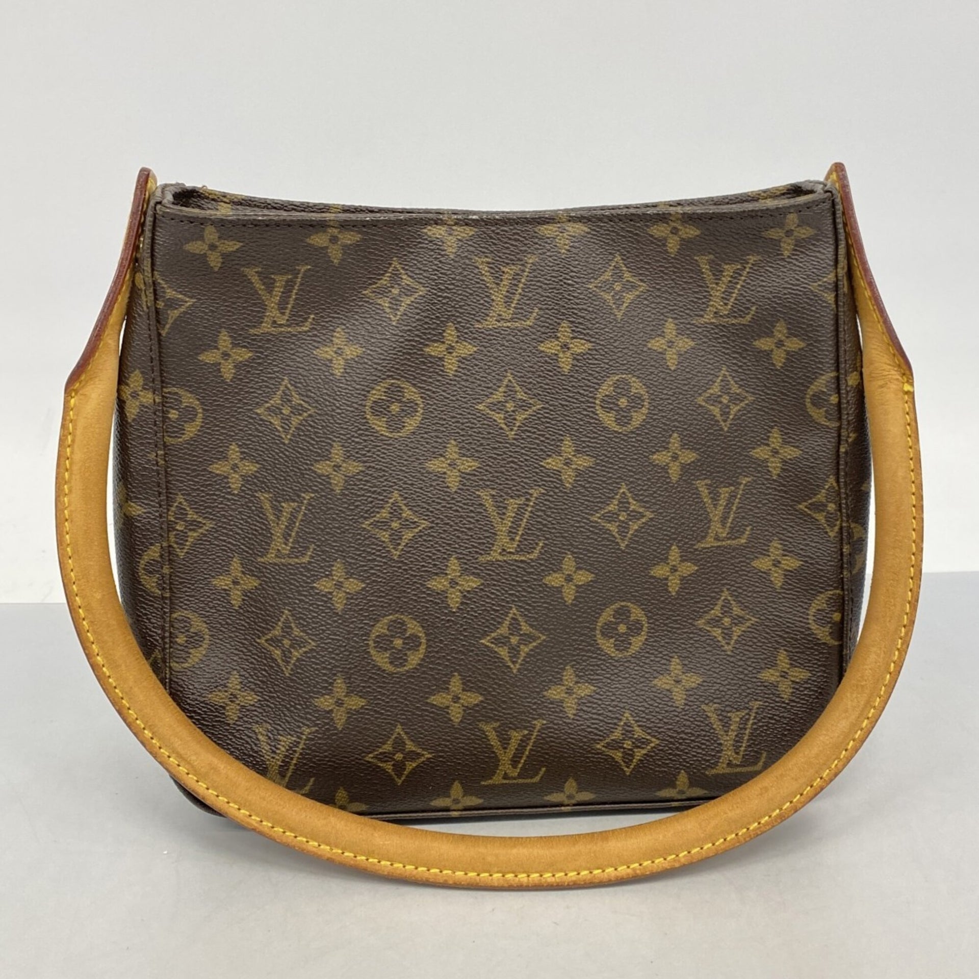 Louis Vuitton Monogram Looping MM Shoulder Bag M51146 Brown Women's 3