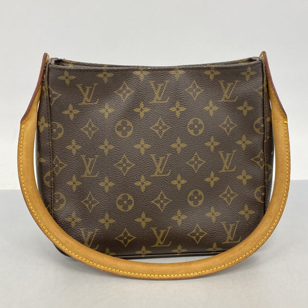 Louis Vuitton Monogram Looping MM Shoulder Bag M51146 Brown Women's 3