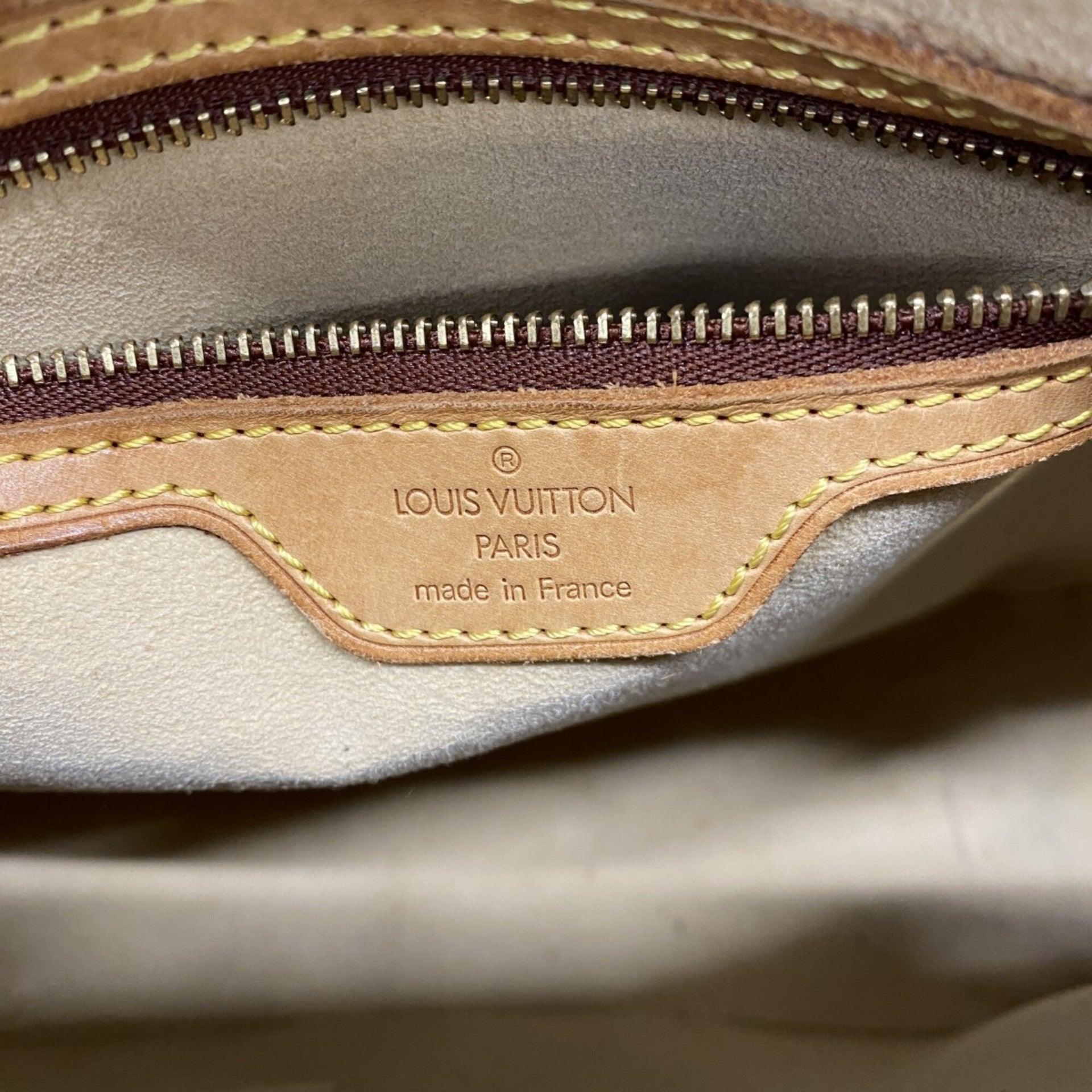 Louis Vuitton Monogram Looping MM Shoulder Bag M51146 Brown Women's 5