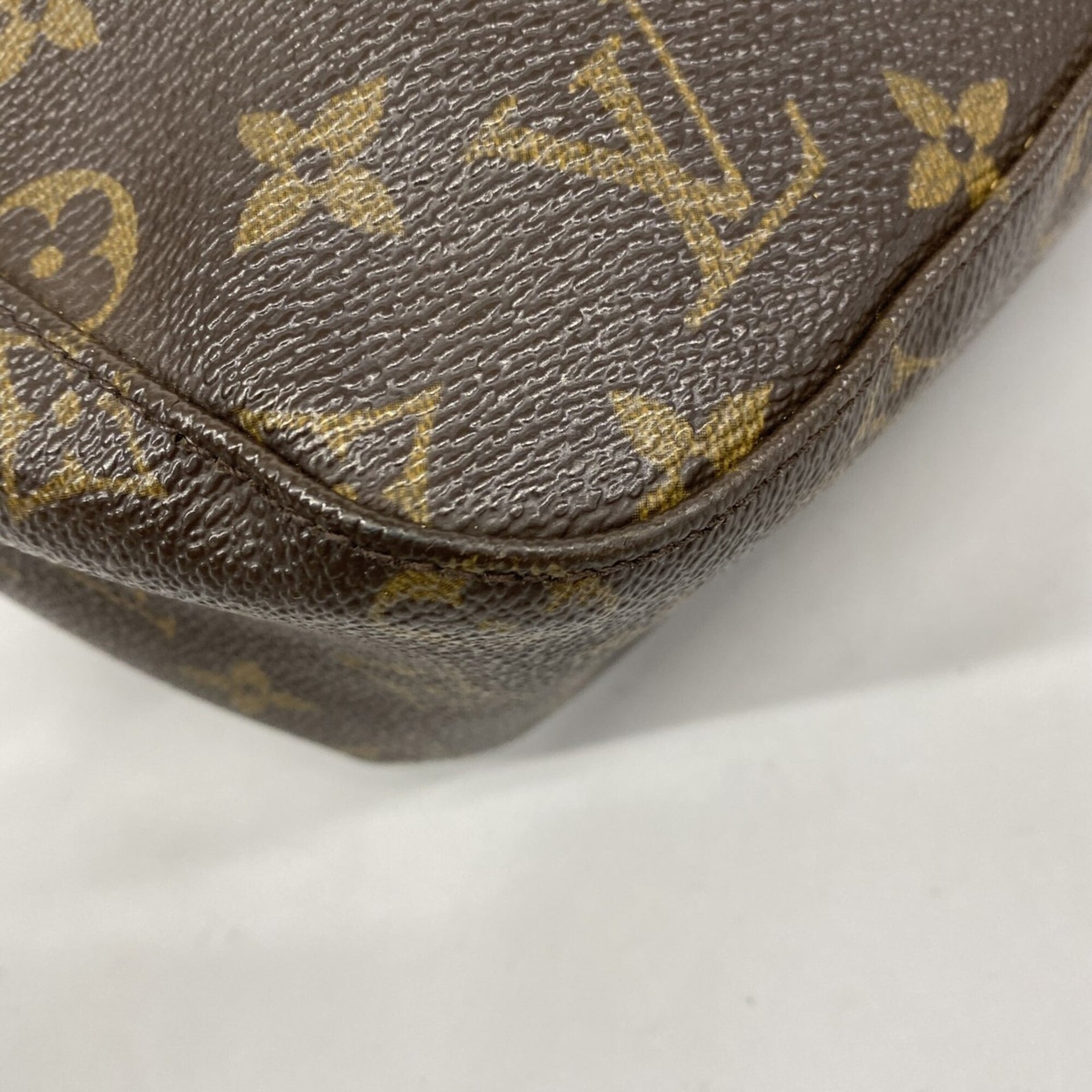 Louis Vuitton Monogram Looping MM Shoulder Bag M51146 Brown Women's 6