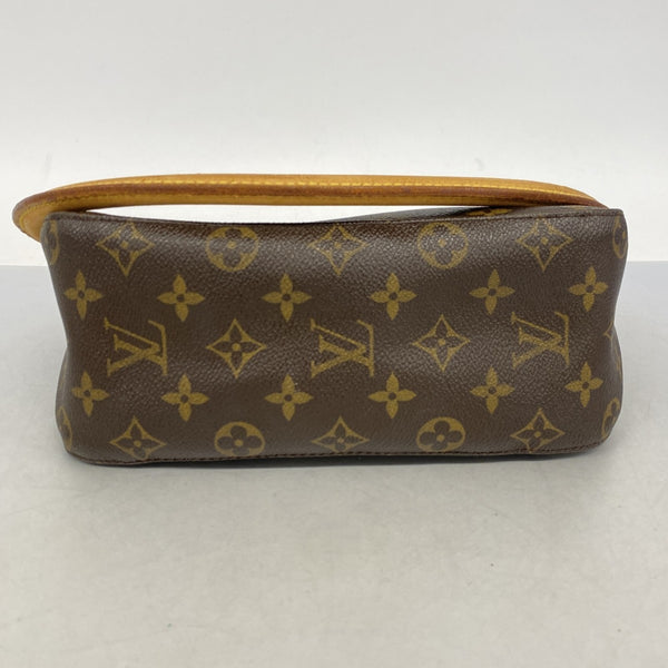 Louis Vuitton Monogram Looping MM Shoulder Bag M51146 Brown Women's 10